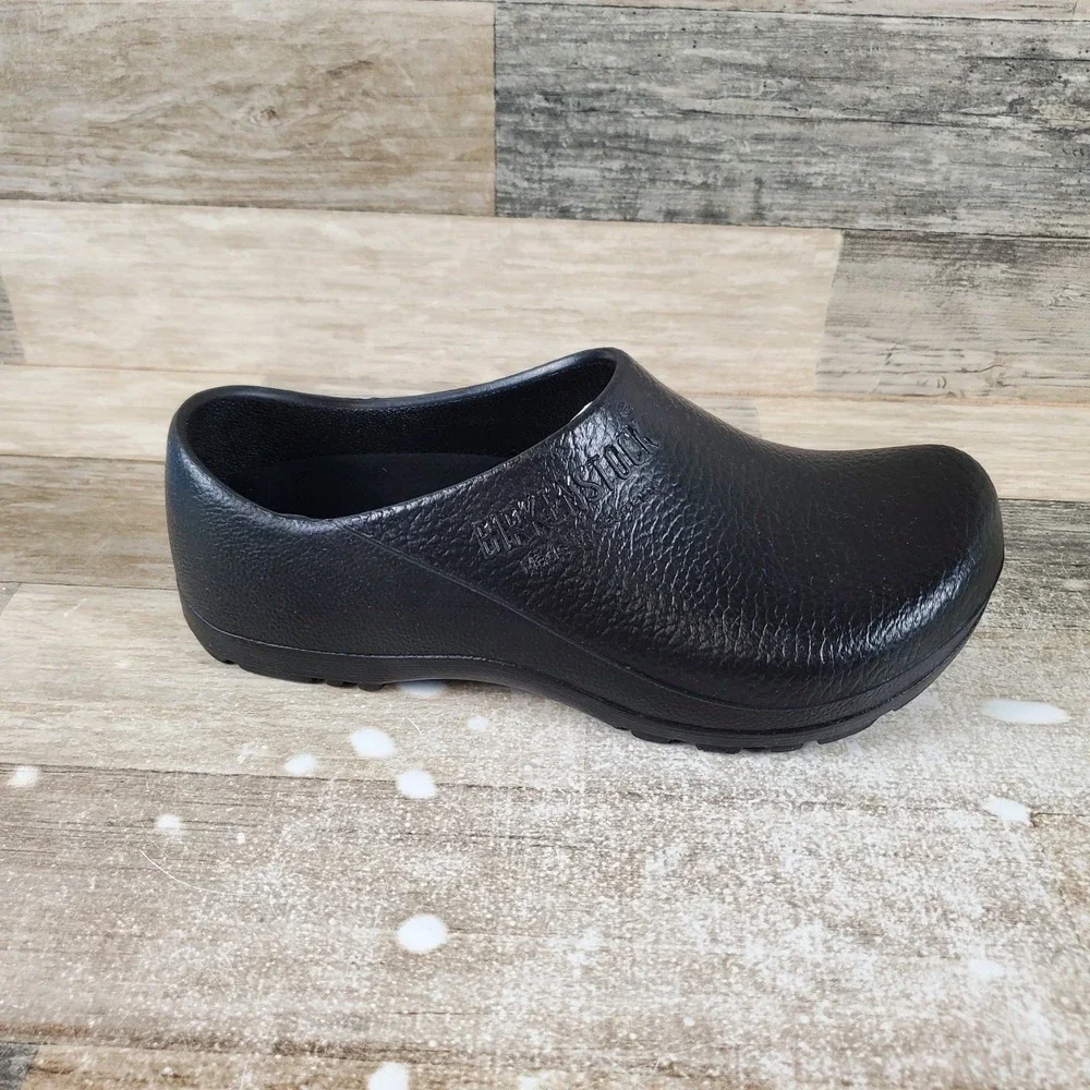 Birkenstock Profi-Birki Womens Shoes Sz 7‎ Regular Fit Black Comfort Round Toe